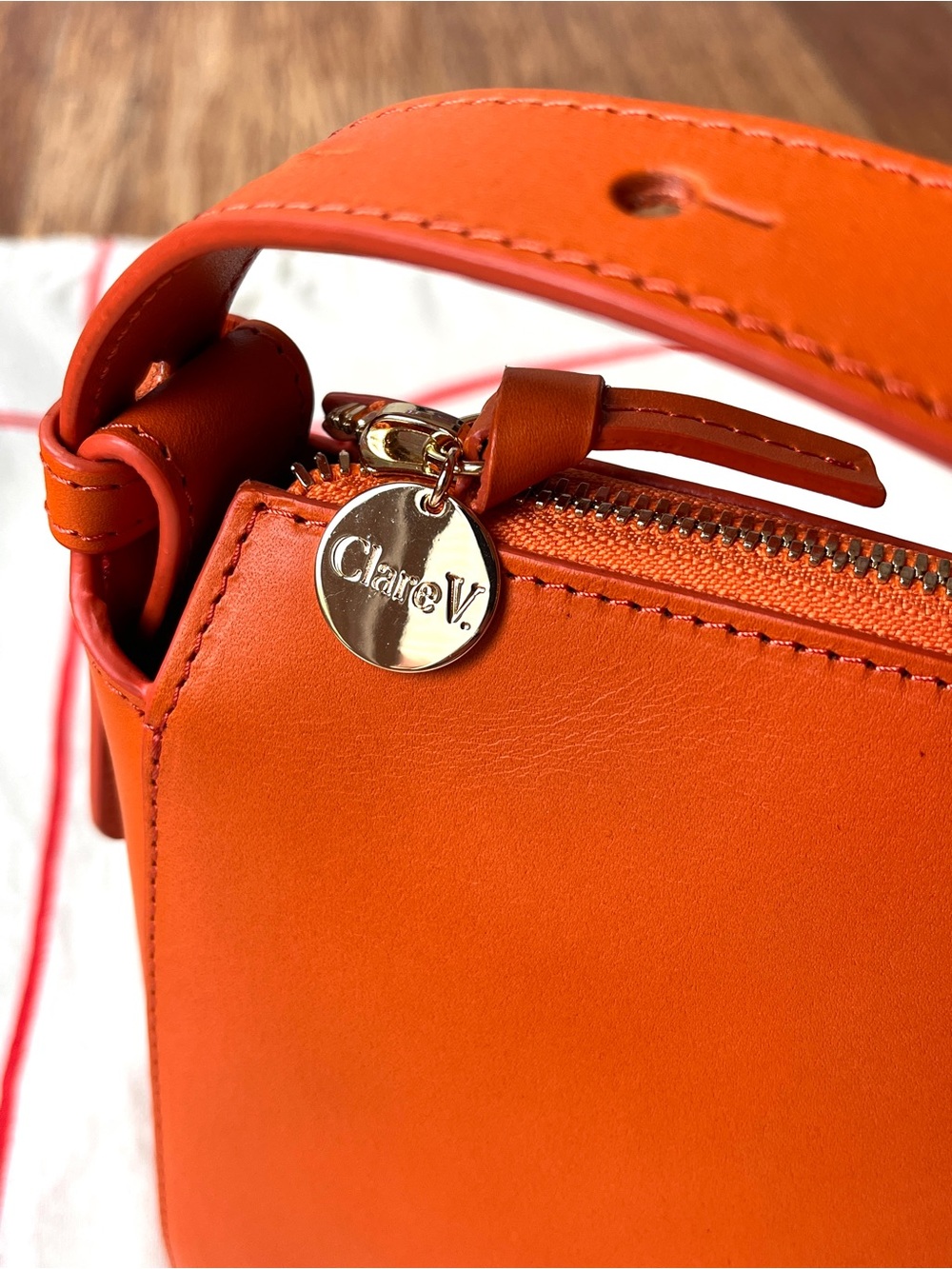 Clare V Fleurine Bag in Zucca - Picture 5 of 12